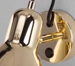 Настенный светильник 20082/1 золото