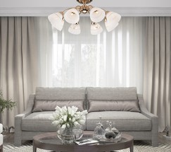 Люстра 30156/8 золото