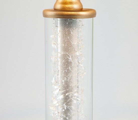 Настольная лампа 01075/1 перламутровое золото