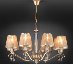 Люстра 60103/8 перламутровое золото