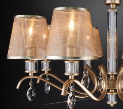 Люстра 60103/8 перламутровое золото