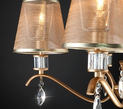 Люстра 60103/5 перламутровое золото