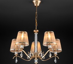 Люстра 60103/5 перламутровое золото