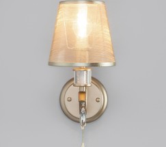 Настенный светильник 60103/1 перламутровое золото