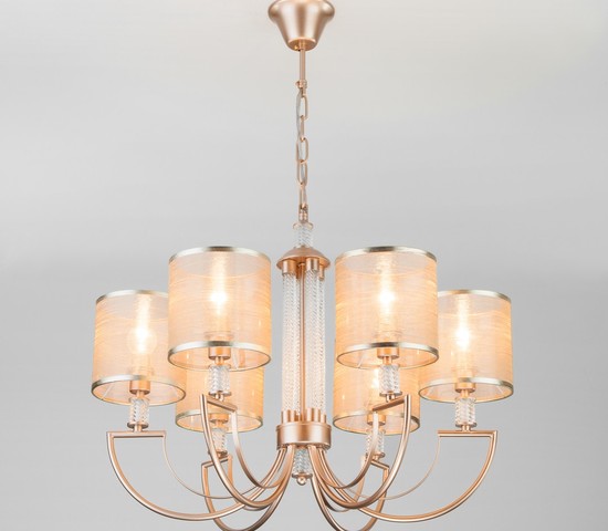 Люстра 60099/6 перламутровое золото