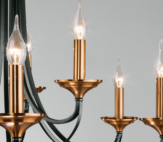 Люстра 60098/9 черный