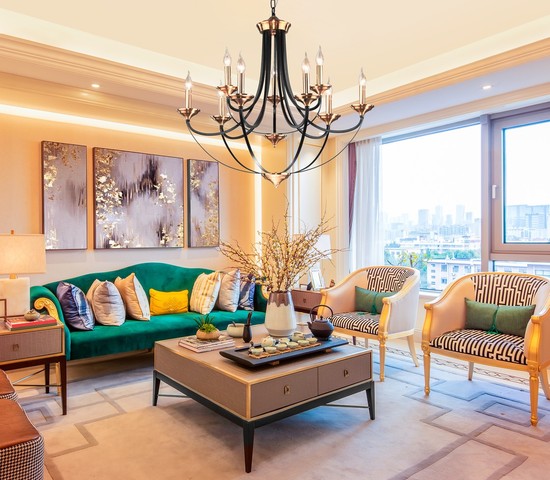 Люстра 60098/9 черный