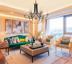 Люстра 60098/9 черный