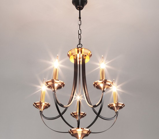 Люстра 60098/5 черный