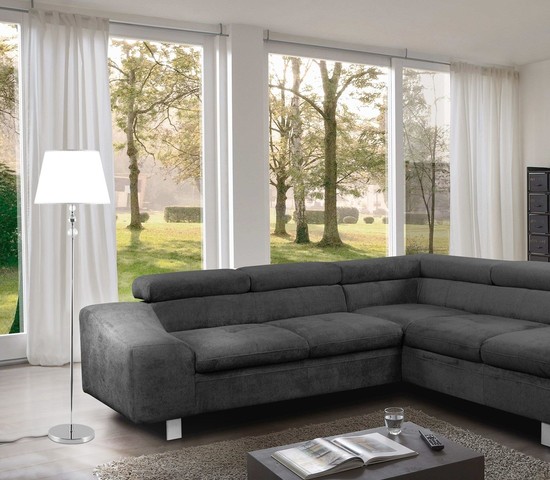 Торшер 01072/1 хром