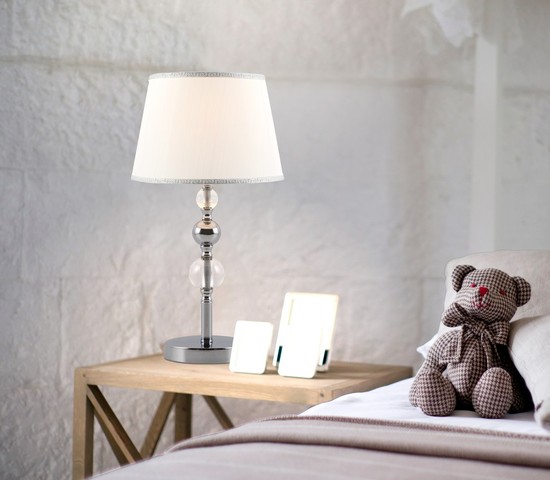 Настольная лампа 01071/1 хром