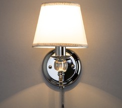 Настенный светильник 60097/1 хром