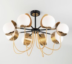 Люстра 70110/8 черный