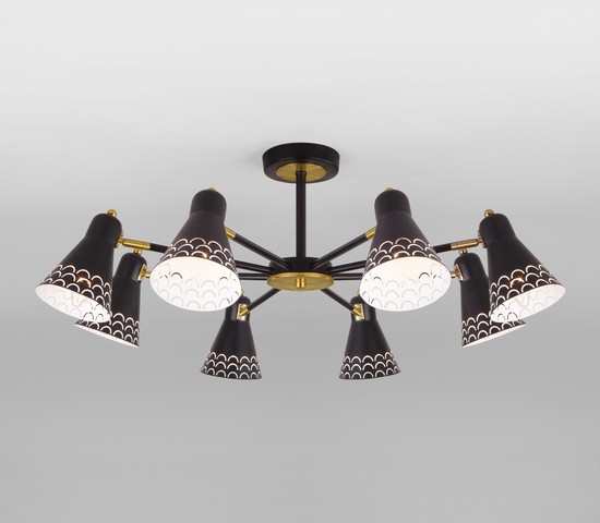 Люстра 70100/8 черный