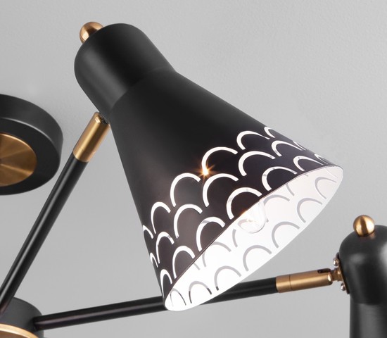 Люстра 70100/8 черный