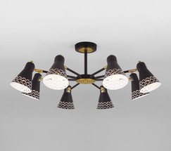 Люстра 70100/8 черный