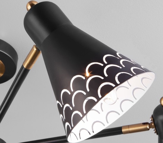 Люстра 70100/6 черный