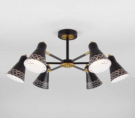 Люстра 70100/6 черный