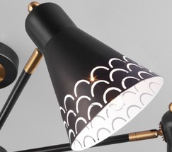 Люстра 70100/6 черный