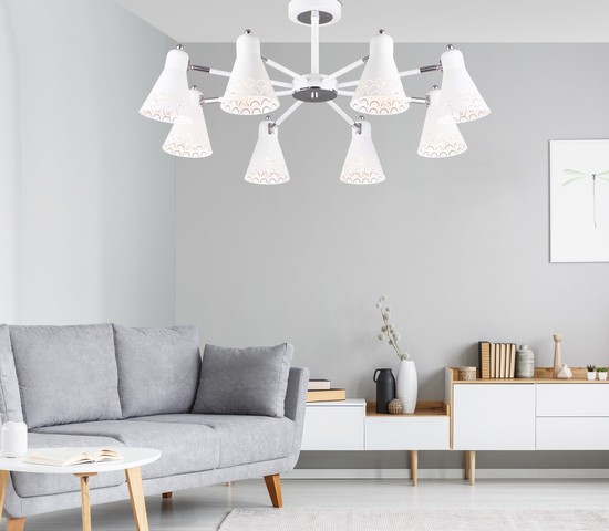 Люстра 70100/6 белый