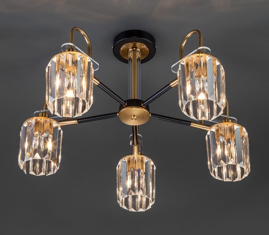 Люстра 70090/5 черный