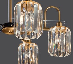 Люстра 70090/5 черный