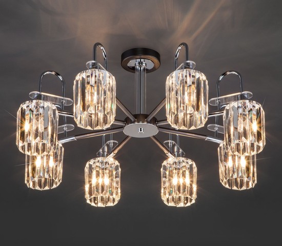 Люстра 70090/8 графит