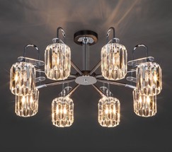 Люстра 70090/8 графит