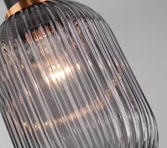 Люстра 50181/1 дымчатый