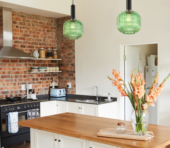 Люстра 50182/1 зеленый