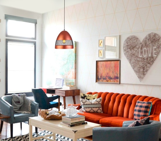 Люстра 50179/1 медь