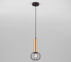 Люстра 50178/1 черный/бронза