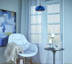 Люстра 50166/1 синий