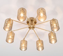 Люстра 70109/8 античная бронза