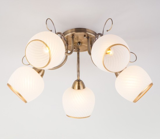 Люстра 30159/5 античная бронза