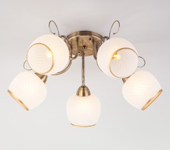 Люстра 30159/5 античная бронза