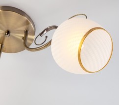 Люстра 30159/3 античная бронза