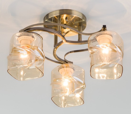 Люстра 30158/3 античная бронза