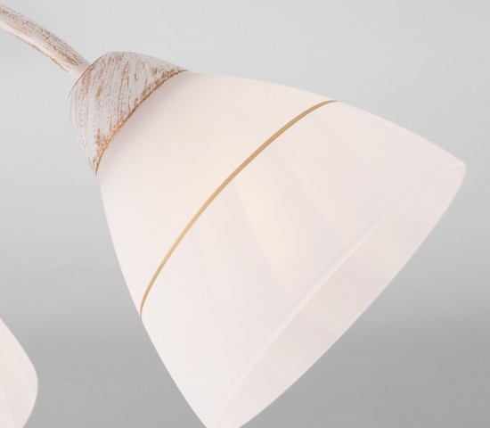 Люстра 30156/8 белый с золотом