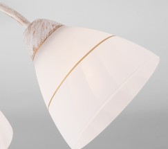 Люстра 30156/5 белый с золотом