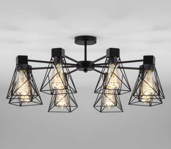 Люстра 70107/8 черный