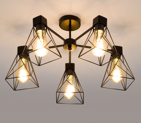 Люстра 70107/5 черный