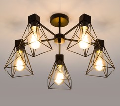 Люстра 70107/5 черный