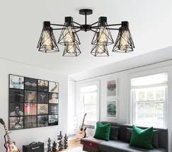 Люстра 70107/5 черный