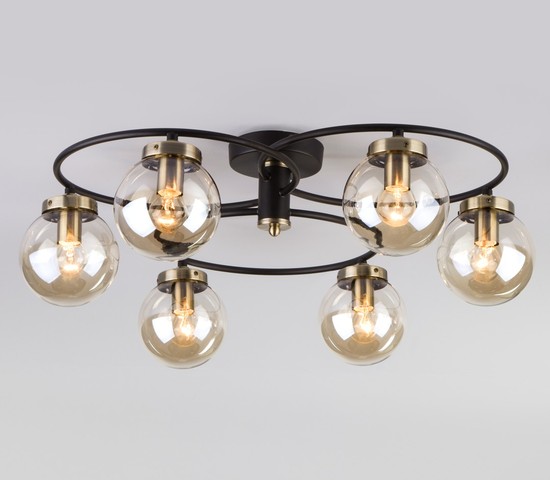 Люстра 70104/6 черный