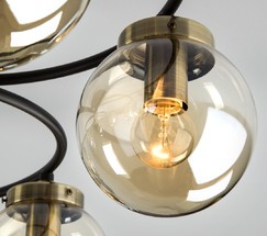 Люстра 70104/6 черный