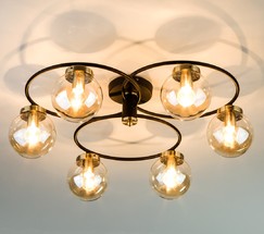 Люстра 70104/6 черный