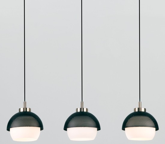 Люстра 50106/3 античная бронза/черный