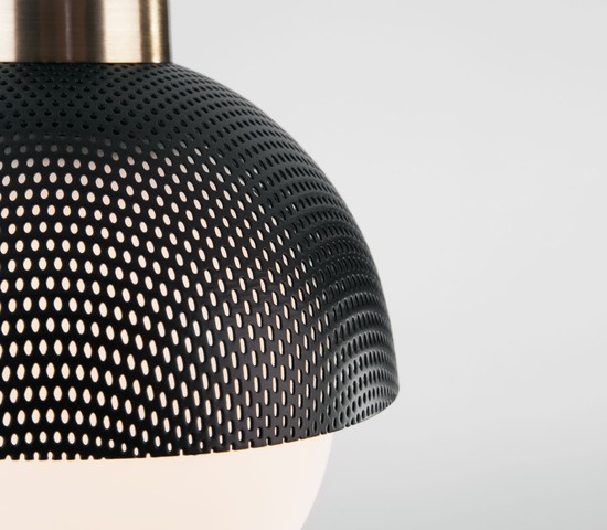 Люстра 50106/1 античная бронза/черный