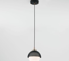 Люстра 50106/1 античная бронза/черный